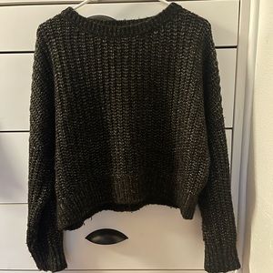 Express XS cropped Sweater